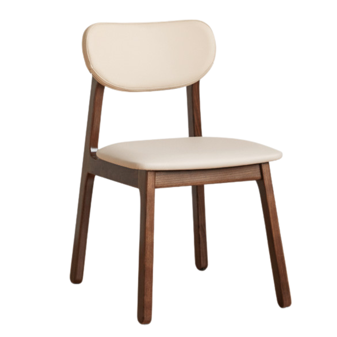 4-Piece Solid Wood Dining Chair Set - Oak, Ash & Black Walnut - Perfect for Kitchen, Dining Room & Farmhouse Decor