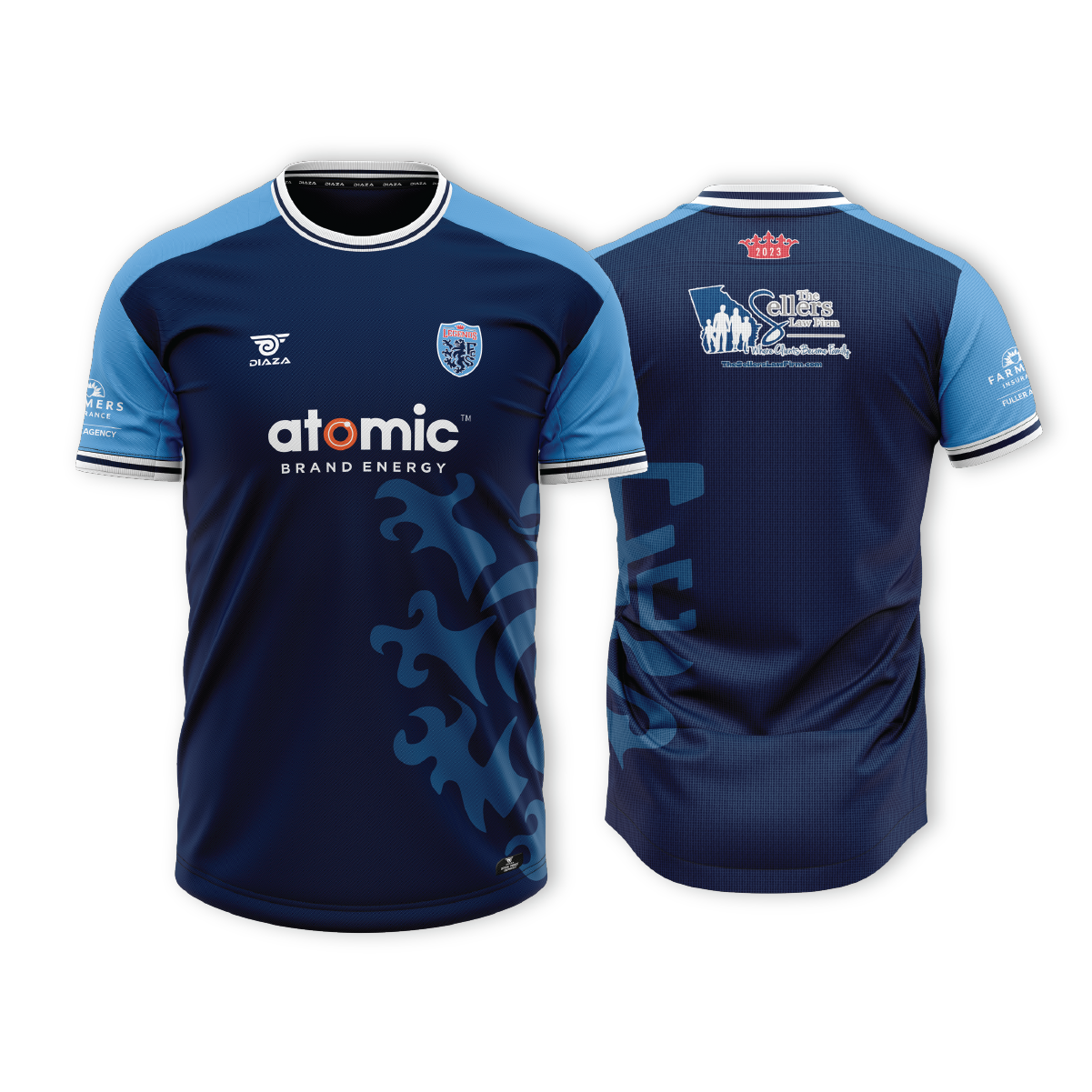 Legends FC Blue Soccer Training Jersey - Breathable & Lightweight for Men & Women - Perfect for Practice, Training & Casual Wear