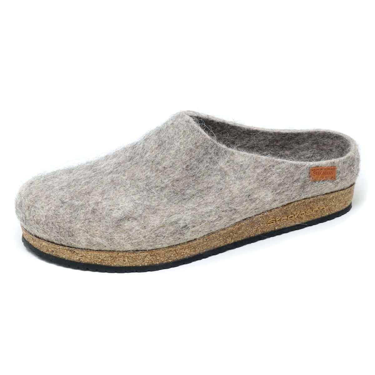 Eco-Friendly Men's Wool Clogs - Comfortable & Sustainable House Slippers for Indoor/Outdoor Use - Perfect for Home, Garden & Casual Wear