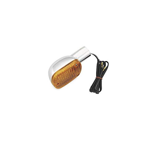 BikeMaster Rear Left Turn Signal Light Compatible with Honda VT1100C Shadow 1985-1986 Motorcycle - Perfect for Safety Upgrades & Night Riding