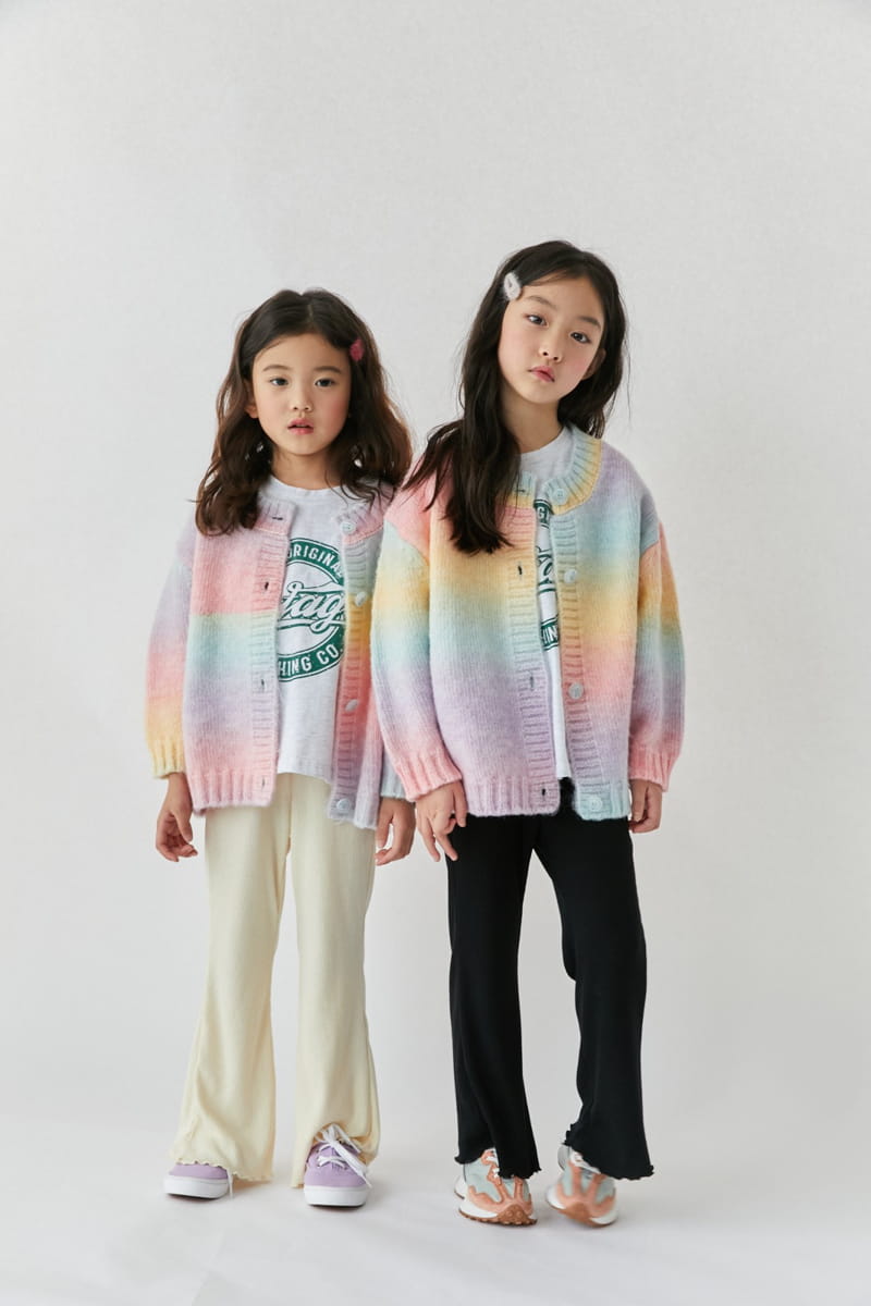 Rainbow Knit Cardigan for Women - Soft Colorful Sweater | Perfect for Spring, Fall & Casual Outfits