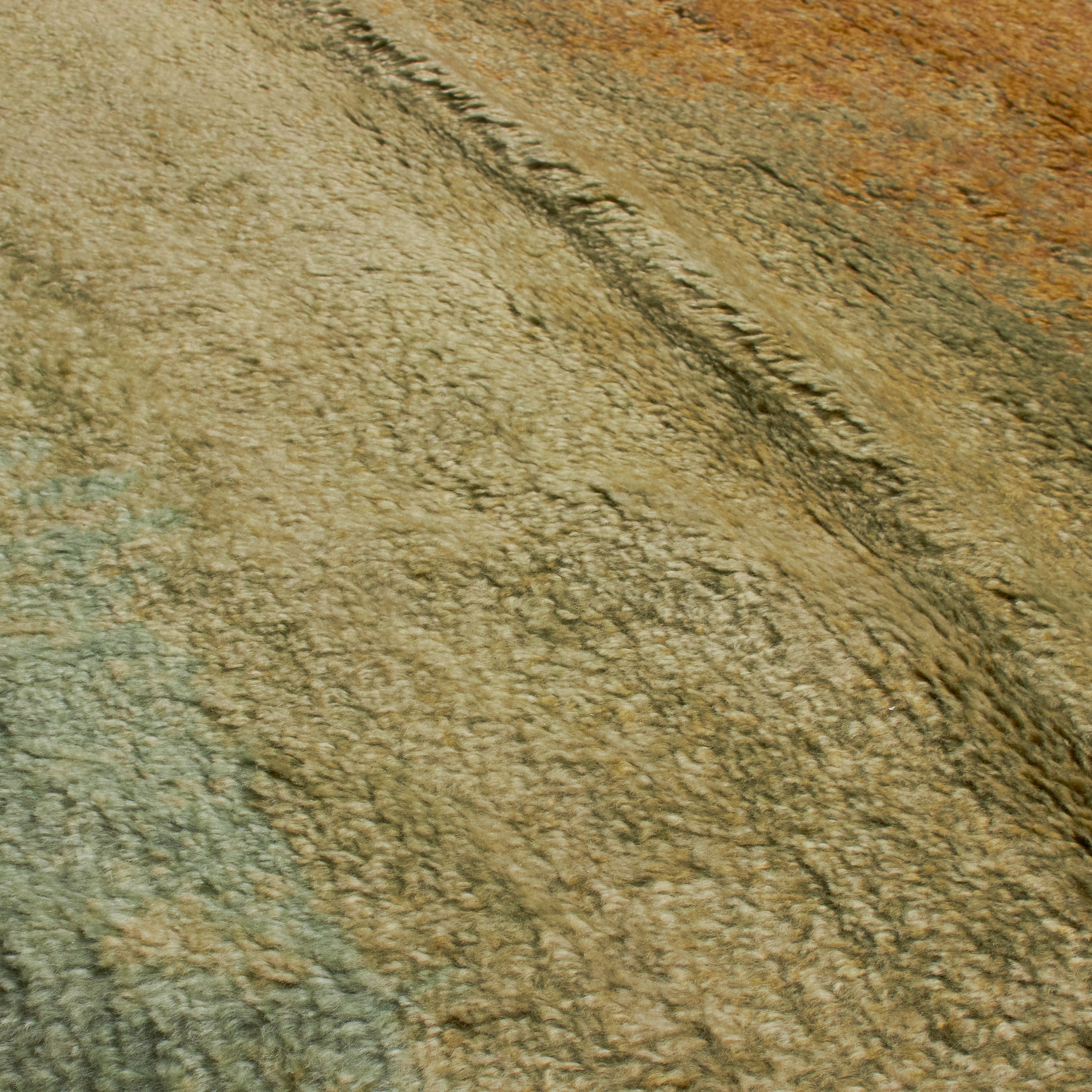 Premium Newage Gabbeh Brown Olive Handmade Wool Rug - Perfect for Living Room, Bedroom & Home Decor