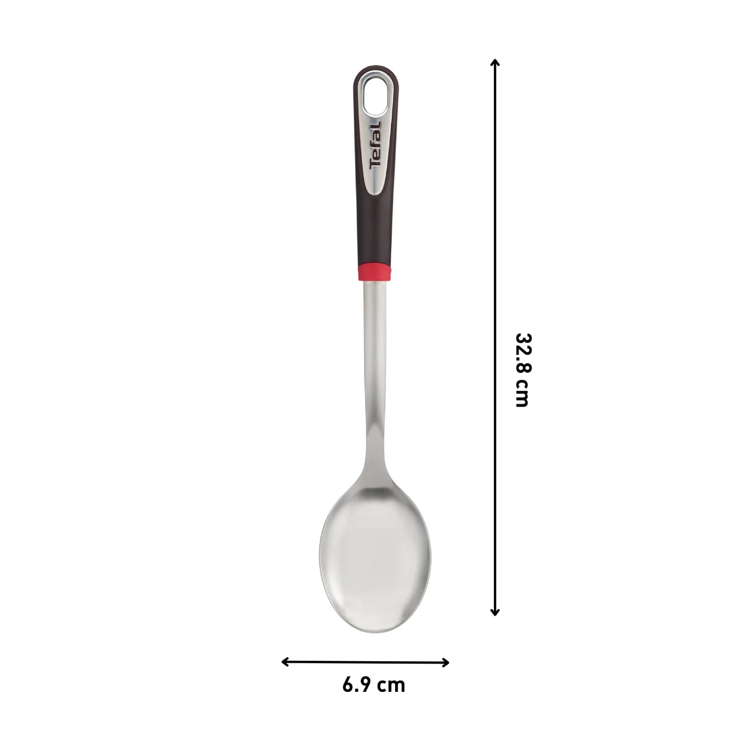 Tefal Ingenio Stainless Steel Spoon K1180114 - Premium Kitchen Utensil for Cooking, Baking & Serving - Durable & Dishwasher Safe