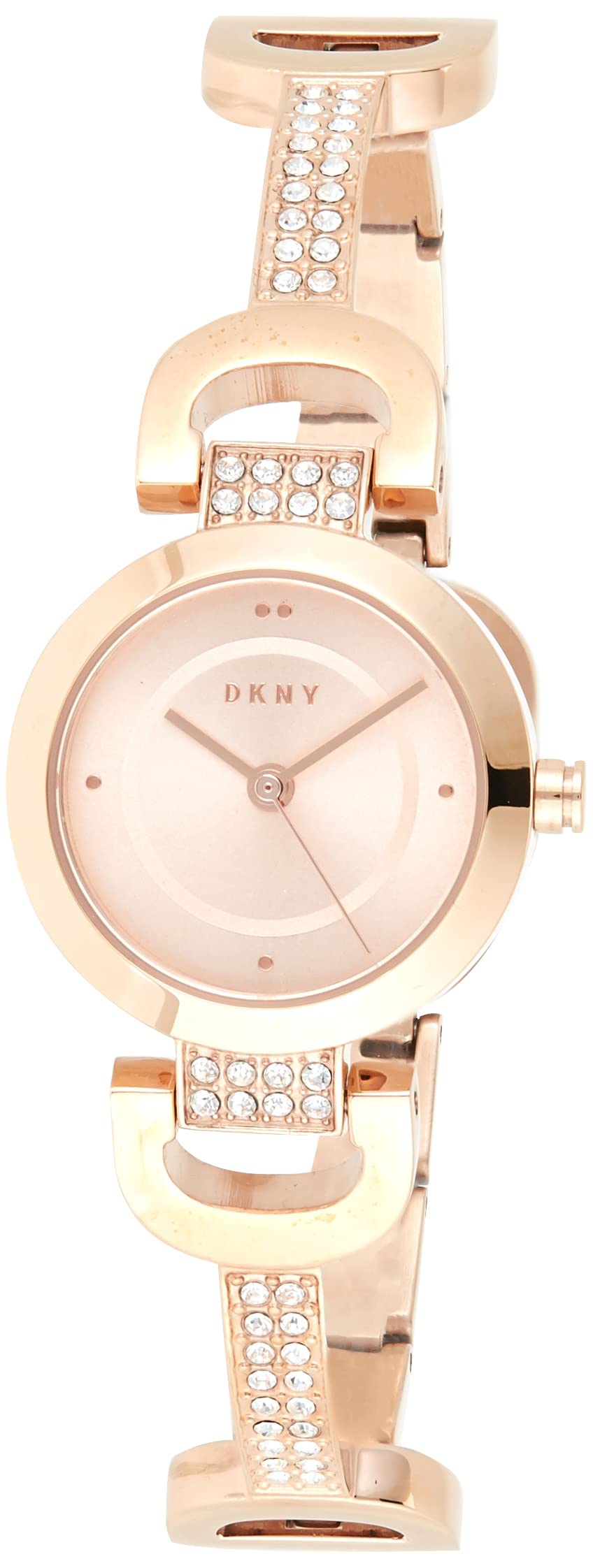 DKNY Women's City Link Stainless Steel Dress Watch with Quartz Movement - Elegant Bracelet Watch for Office, Party & Special Occasions