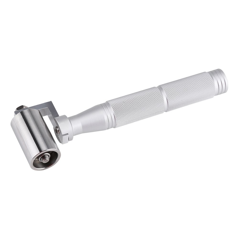 40mm Stainless Steel Pressure Roller - Wallpaper Seam Roller for Smoothing Laminate & Home Decoration | DIY Tool for Wallpaper Installation & Flooring Projects