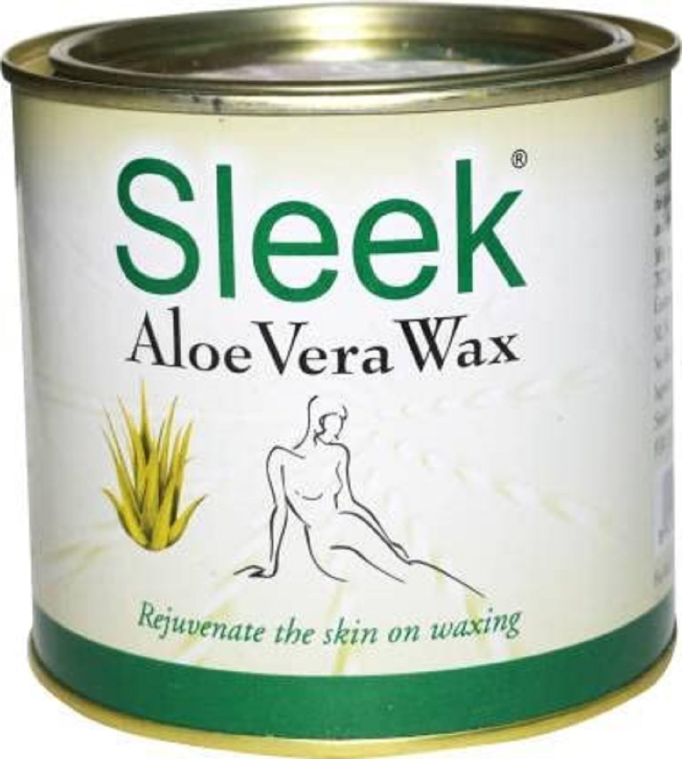 Premium Aloe Vera Hot Wax 600g - Natural Hair Removal Wax for Arms, Legs, Chest, Back & Full Body - Gentle for All Skin Types - Men & Women - Smooth Waxing at Home or Salon