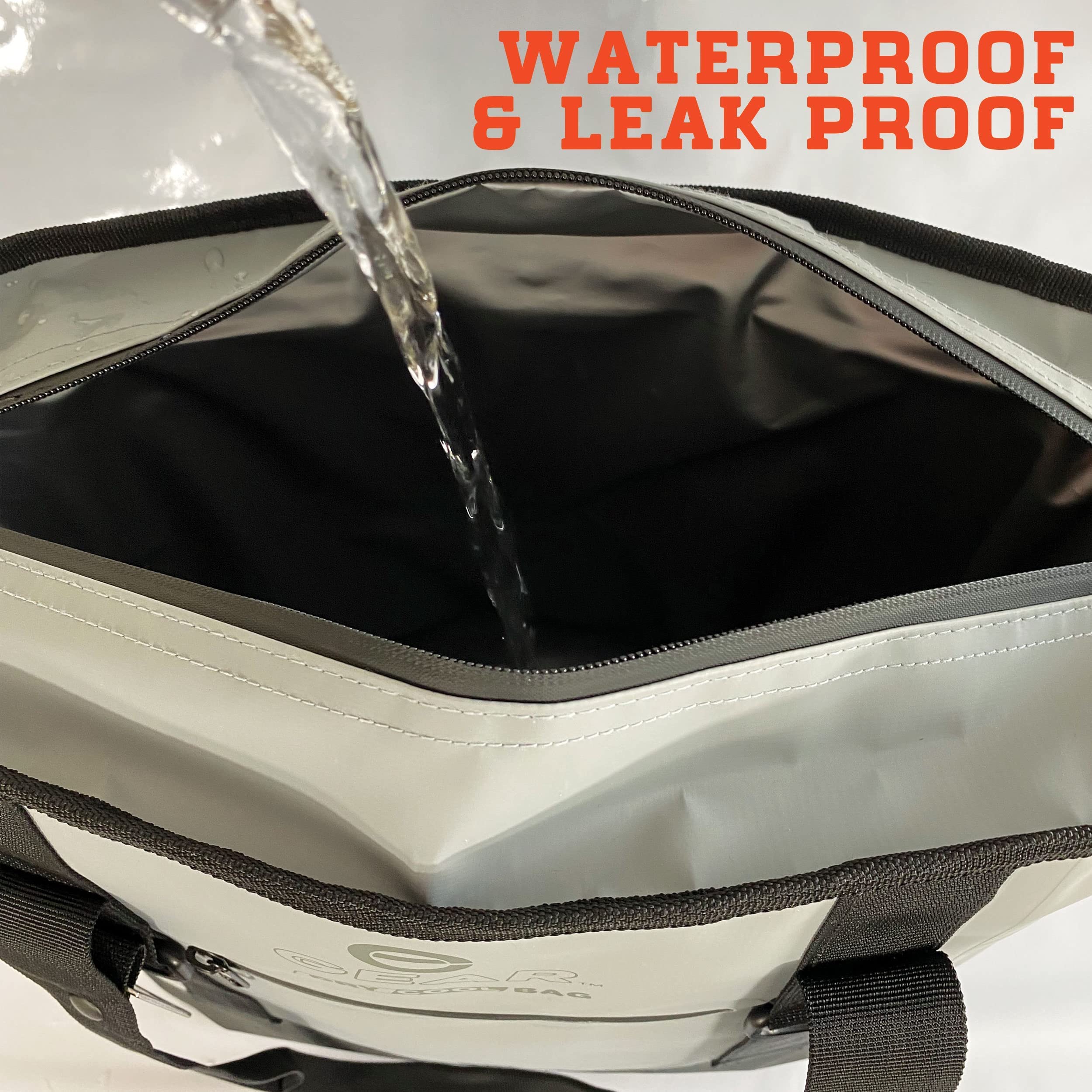 Dry Bag Cooler Tote – Collapsible, Waterproof & Leak-Proof Soft Sided Cooler Bag for 20 Cans | Perfect for Pool, Beach, Picnics, Camping & Outdoor Adventures