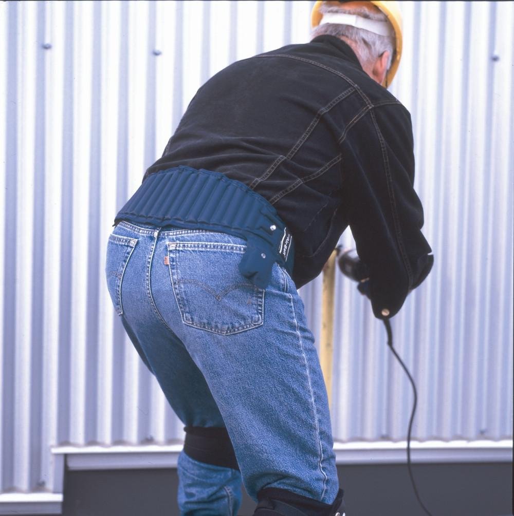 Impacto Ergonomic Air Belt Air Plus - X-Large Back Support Belt for Pain Relief & Posture Correction - Ideal for Office Work, Driving & Heavy Lifting