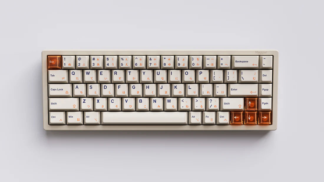 LUMINKEY Magger 68 HE Mechanical Gaming Keyboard - RGB Backlit, Hot-Swappable, Wired/Wireless - Perfect for PC, Mac, PS5, Xbox Gaming & Office Work