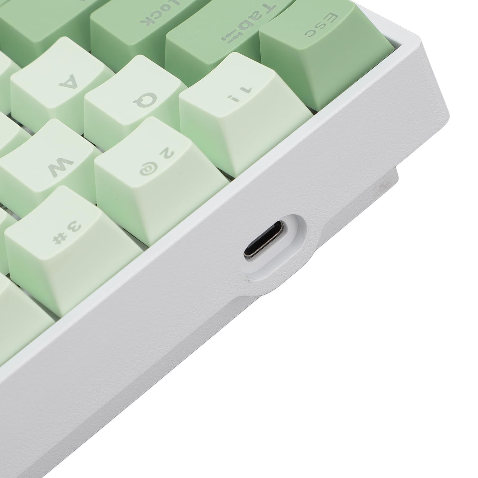 Vikye 68-Key Mechanical Gaming Keyboard - Hot Swappable Blue Switch, 3 Connection Modes (Bluetooth/Wired/2.4G), RGB Backlit for Windows PC & Mac - Perfect for Typing, Gaming & Office Work