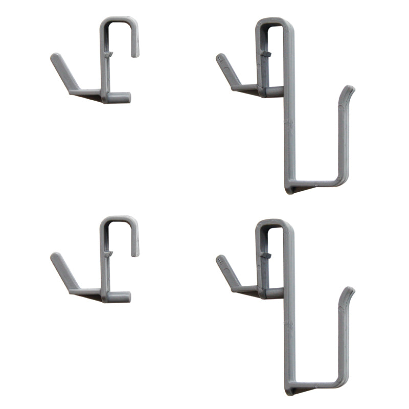 IPC Pulex Set of 4 Heavy-Duty Tool Hangers for 5-Gallon Buckets - Perfect for Workshop, Garage & DIY Organization