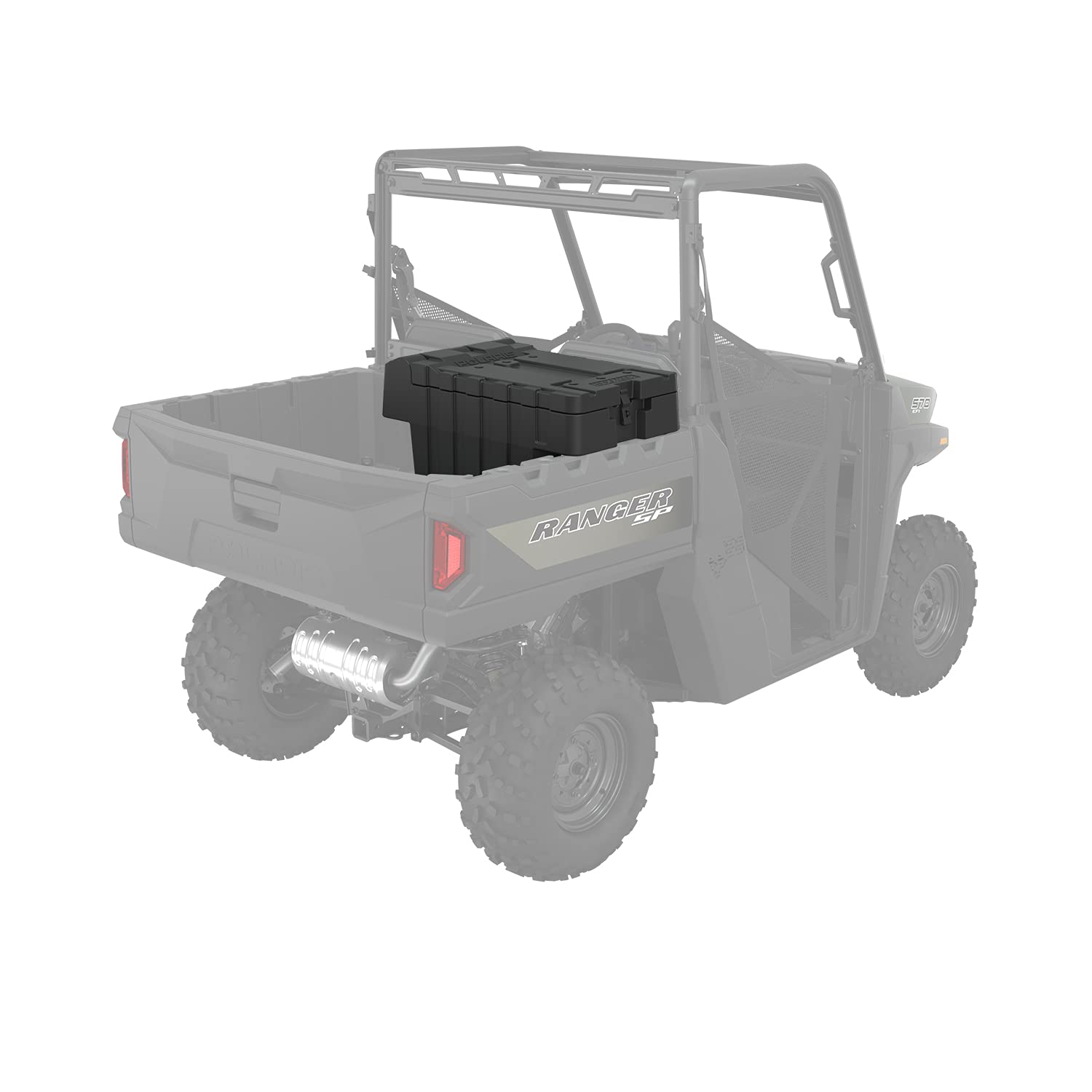 Polaris Lock & Ride Waterproof Storage Box for ATV, UTV, and Snowmobile - Secure Gear Storage for Outdoor Adventures, Camping, and Off-Roading