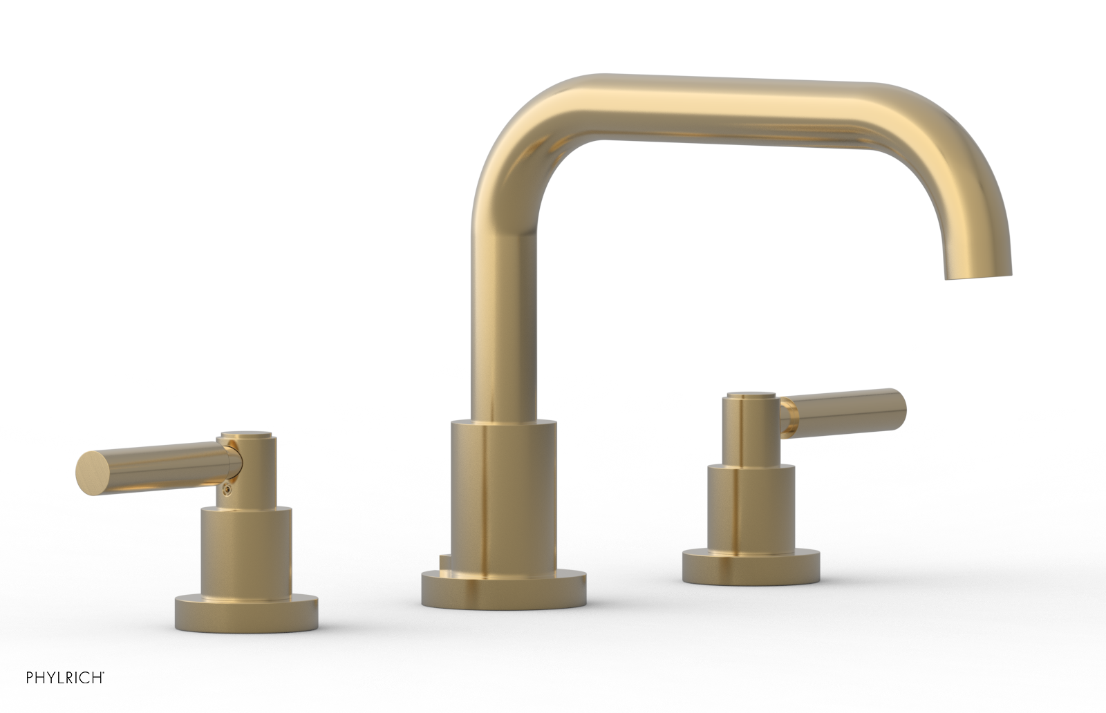 Premium Deck Tub Set with Lever Handles - D1132D - Durable Outdoor Faucet for Garden, Patio, and Poolside Use