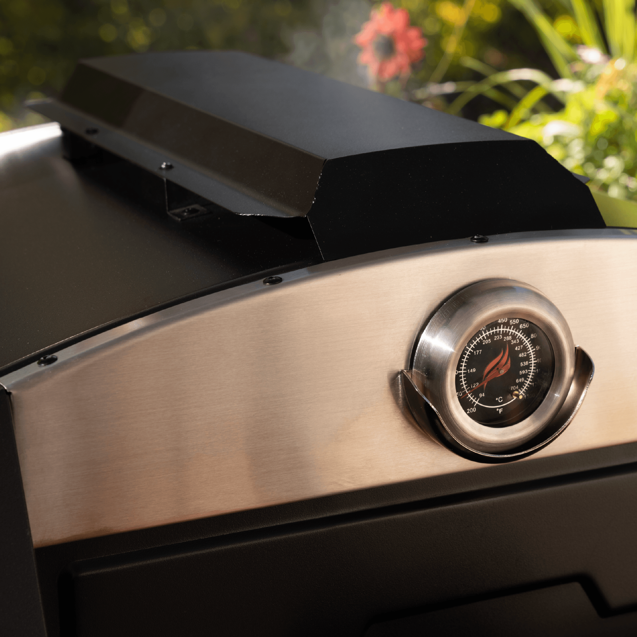 Portable Outdoor Pizza Oven Kit - Stainless Steel Wood Fired Pizza Maker with Peel & Accessories - Perfect for Backyard, Camping & Picnics