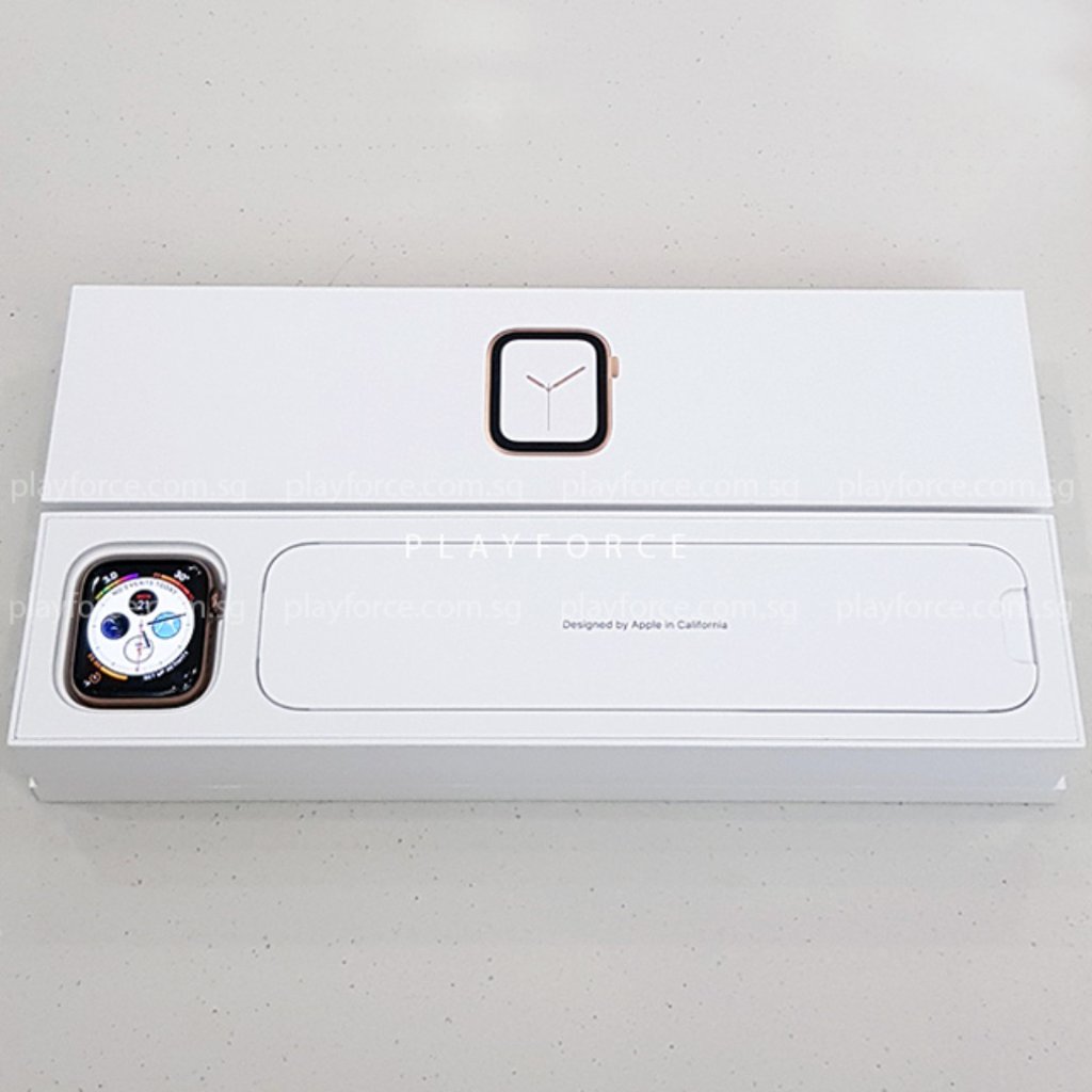Apple Watch Series 4 44mm Stainless Steel GPS + Cellular with AppleCare+ - Smartwatch for Fitness Tracking, Calls & Notifications - Perfect for Workouts, Business & Everyday Use