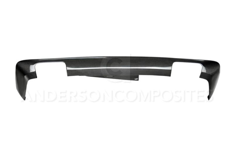 Anderson Composites OEM Carbon Fiber Rear Lip Spoiler for Dodge Challenger 2008-2014 - Lightweight Performance Upgrade for Enhanced Aerodynamics & Sporty Style