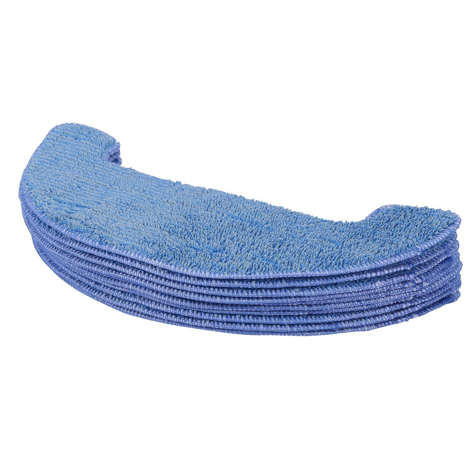 SNOWINSPRING 10-Pack Replacement Mop Pads for A4 Robot Vacuum Cleaner - Washable & Reusable Microfiber Cloths for Smart Home Cleaning