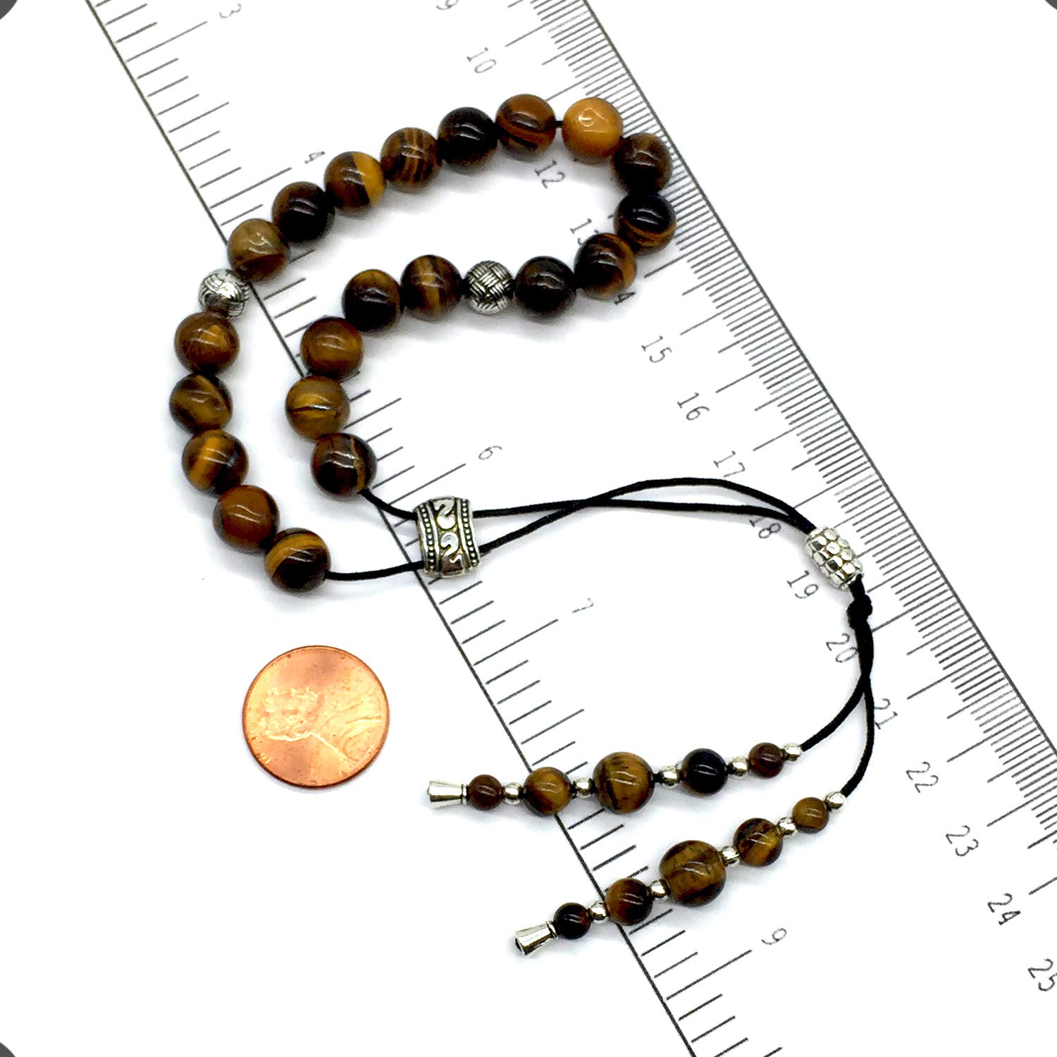Greek Komboloi Worry Beads - Handmade Stress Relief & Anxiety Beads for Relaxation, Meditation, and Focus | Perfect for Fidgeting, Mindfulness Practice, and Office Desk Accessories