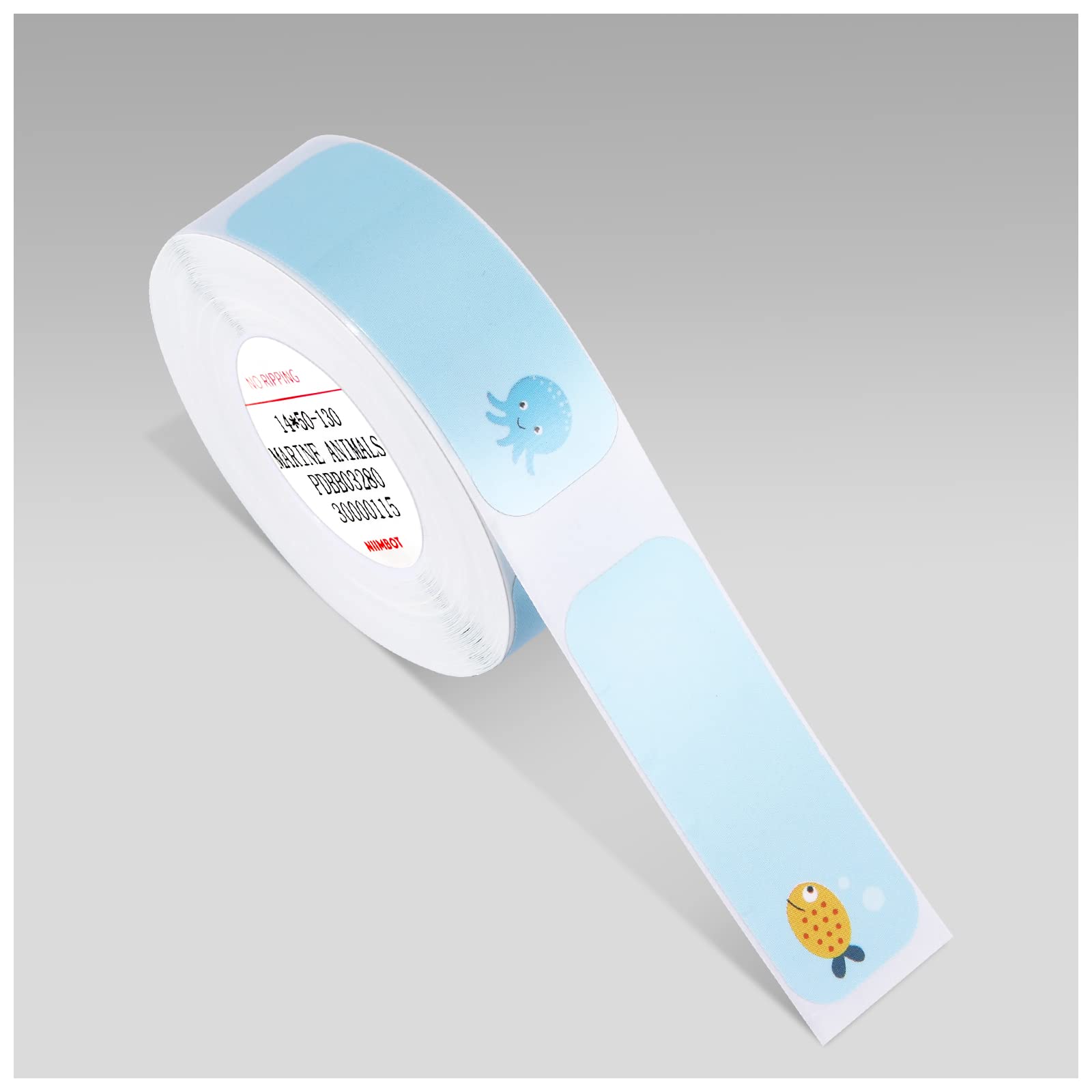 JADENS Label Maker Tape for NIIMBOT D11/D110 - Compatible Self-Adhesive Labeling Tape, Address Labels Replacement, Office Custom Stickers - Perfect for Organizing Files, Mailing, and Home Office Use
