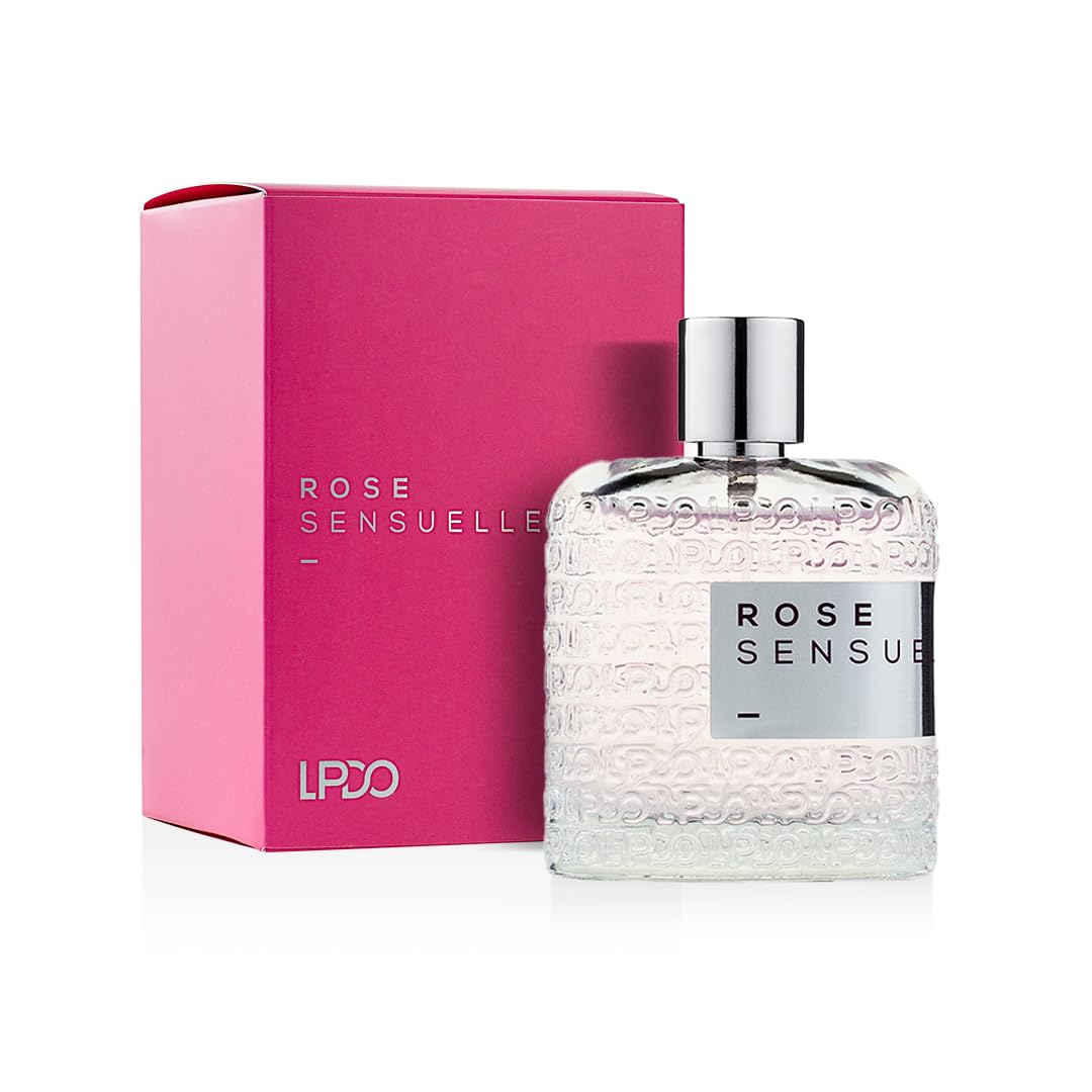 LPDO Rose Sensuelle Eau de Parfum - Montale Roses Musk Equivalent | Unisex Intense Floral Perfume | 100ml Long-Lasting Fragrance for Date Night & Special Occasions