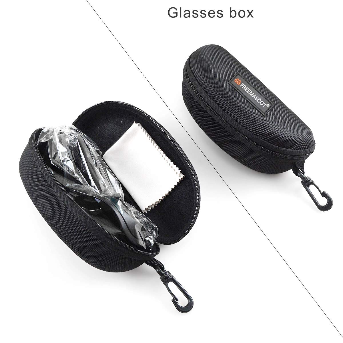 FreeMascot Professional OD 6+ 190nm-490nm Violet/Blue Laser Safety Glasses - 405nm, 445nm, 450nm, 473nm Laser Protection - Ideal for Laser Engraving, Medical Labs, Scientific Research & DIY Projects - Perfect for Jewelry Making, 3D Printing & Tattoo Studios