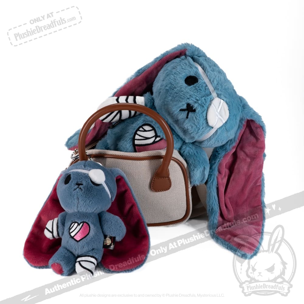 Plushie Dreadfuls Ouchie Plush Keychain - Cute Kawaii Stuffed Animal Accessory for Backpacks, Purses & Gifts | Soft Emotional Support Toy for Kids & Adults