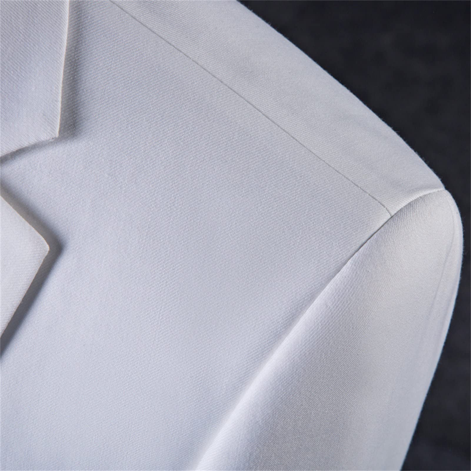 Men's Slim Fit 3 Piece Suit Set - One Button Solid Formal Wedding Tuxedo with Notch Lapel | Prom Blazer, Vest & Pants | Perfect for Weddings, Business Meetings & Special Occasions