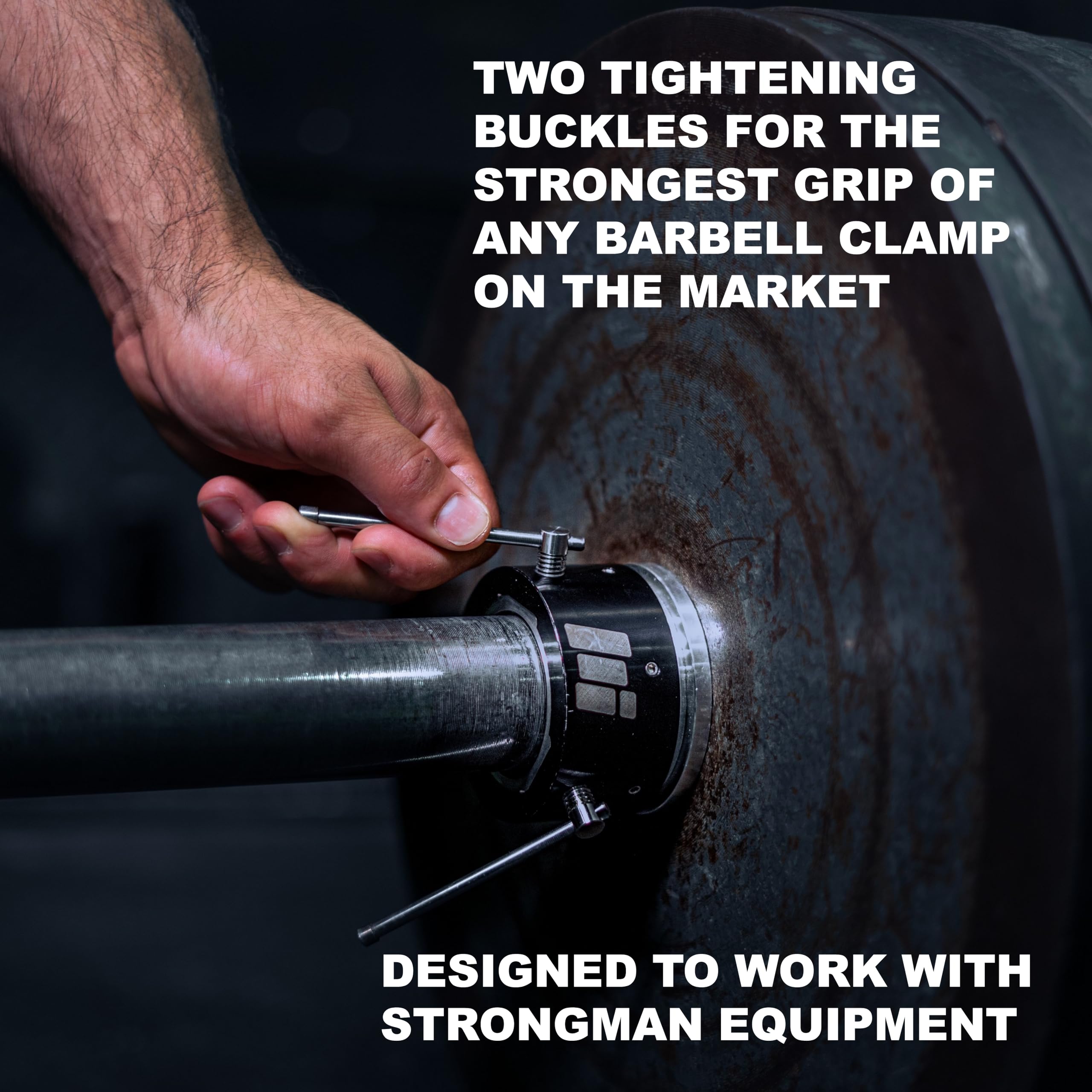 Strongest Barbell Clamps - Corrosion Resistant Gym Clamps for Weightlifting