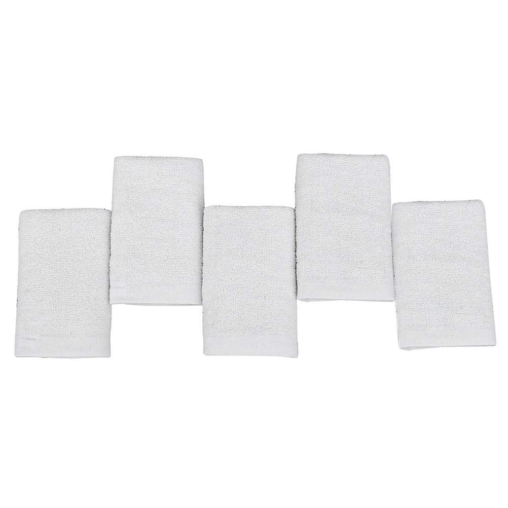 Cabilock 5-Pack Disposable Compressed Face Towels - 40g Ultra Soft Cotton Facial Cleansing & Washing Towels for Travel, Gym, Camping & Makeup Removal