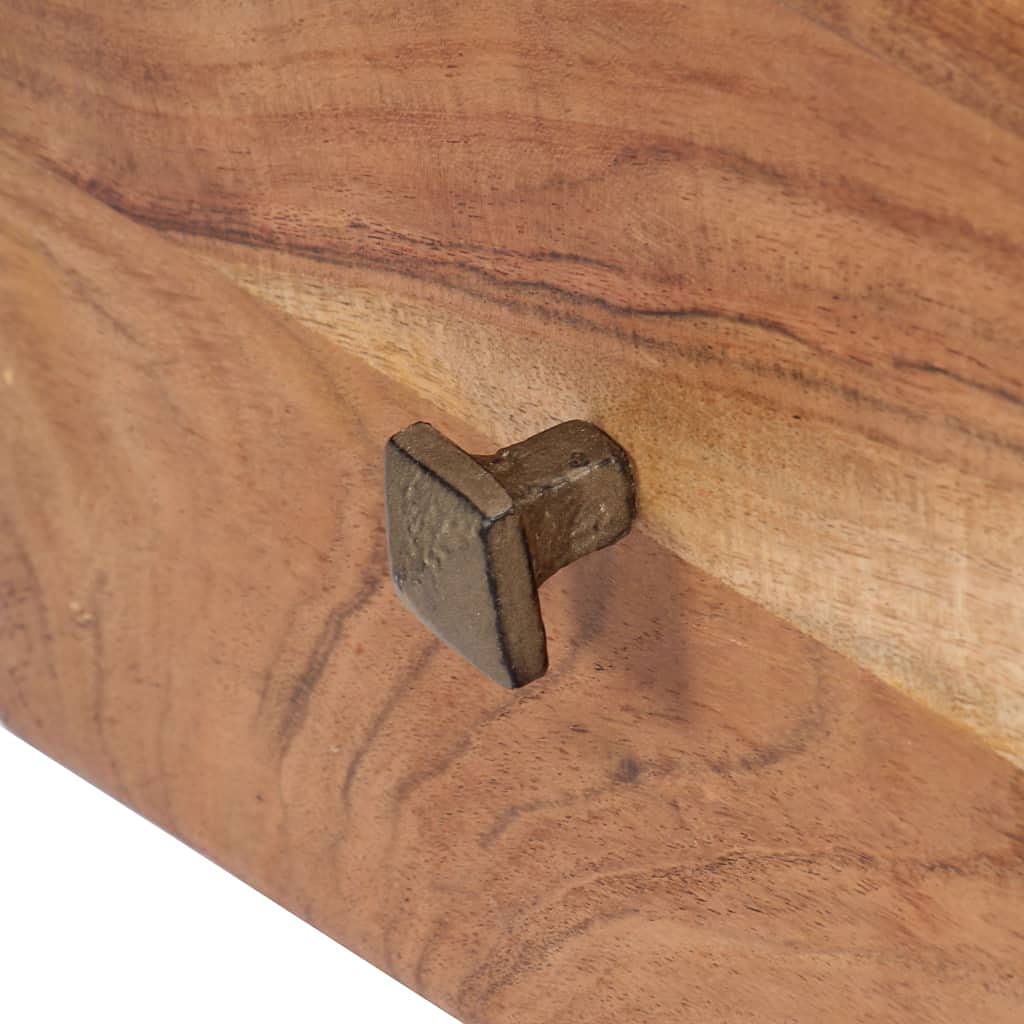 Modern Acacia Wood Coffee Table 27.5