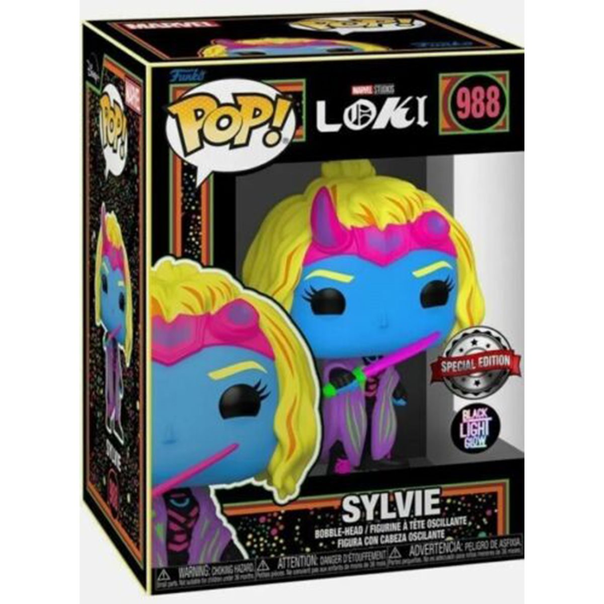 Marvel Loki: Sylvie Action Figure - Collectible Loki Variant Toy for Kids & Adults - Perfect for Display, Gifts & Marvel Fans