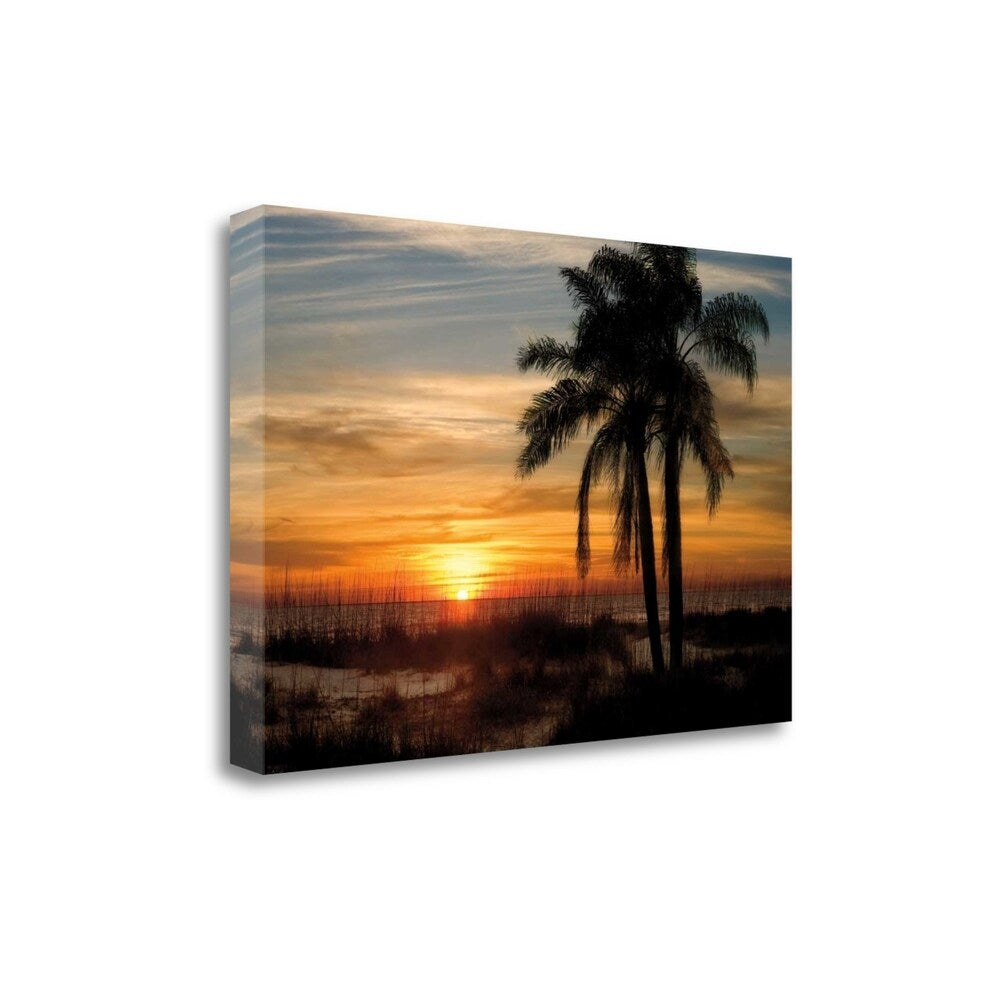 Ana Maria Sunset By Mike Jones - Premium Fine Art Giclee Print on Gallery Wrapped Canvas, Ready to Hang Wall Decor for Living Room, Bedroom & Office