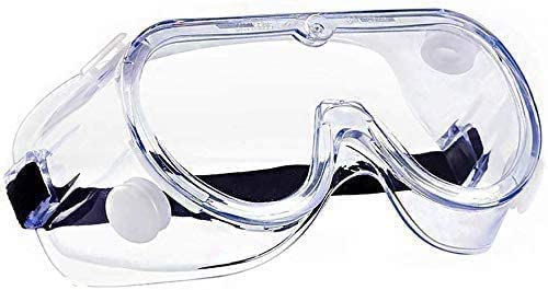 Anti-Fog Safety Glasses Over Prescription - Scratch Resistant Protective Eyewear for Lab Work, Woodworking & Welding | Chemical Splash & Onion Cutting Protection Goggles for Women & Men
