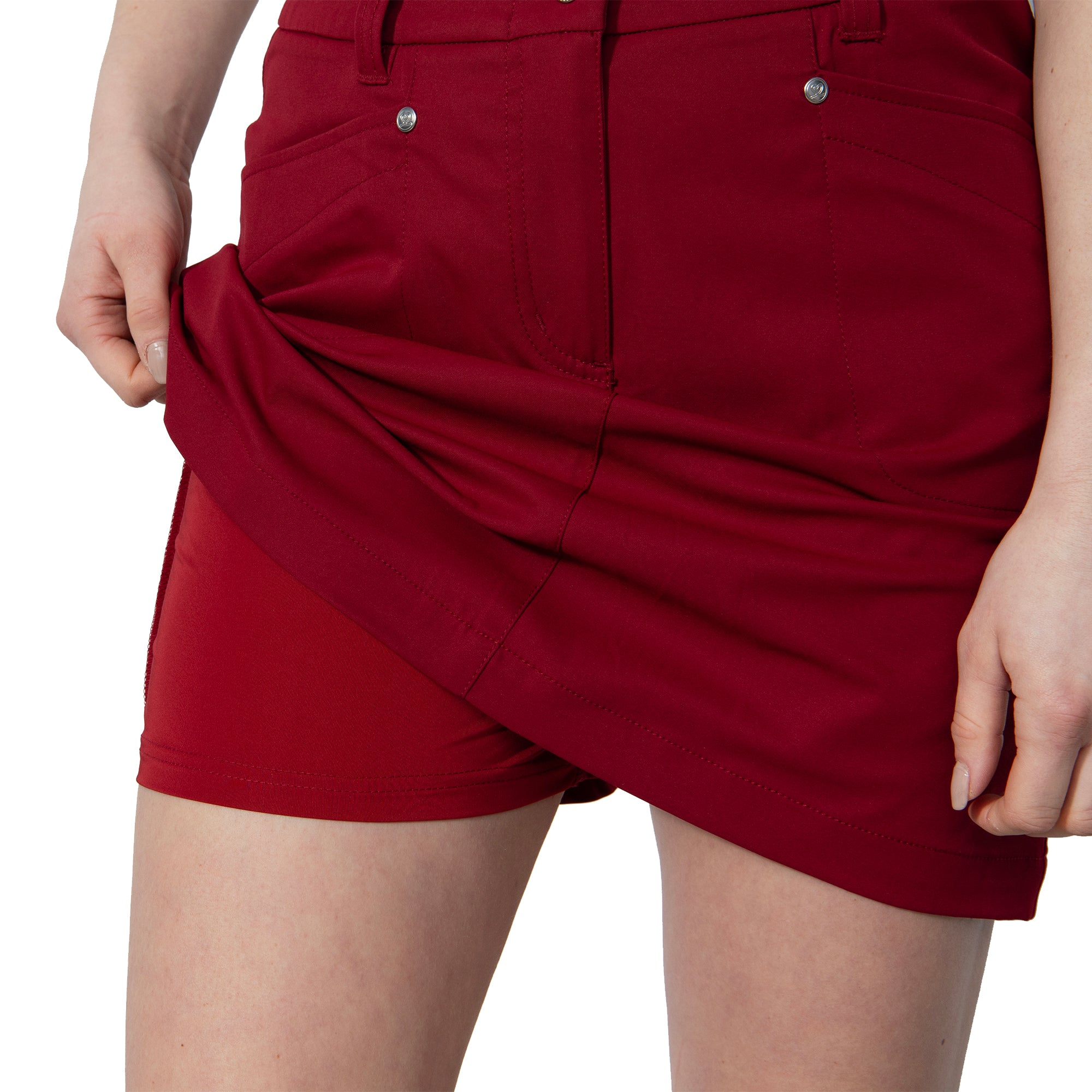 Women's 18 Inch Golf Skort - Breathable Stretch Athletic Skirt for Daily Sports & Active Lifestyle - Perfect for Golf, Tennis & Casual Wear
