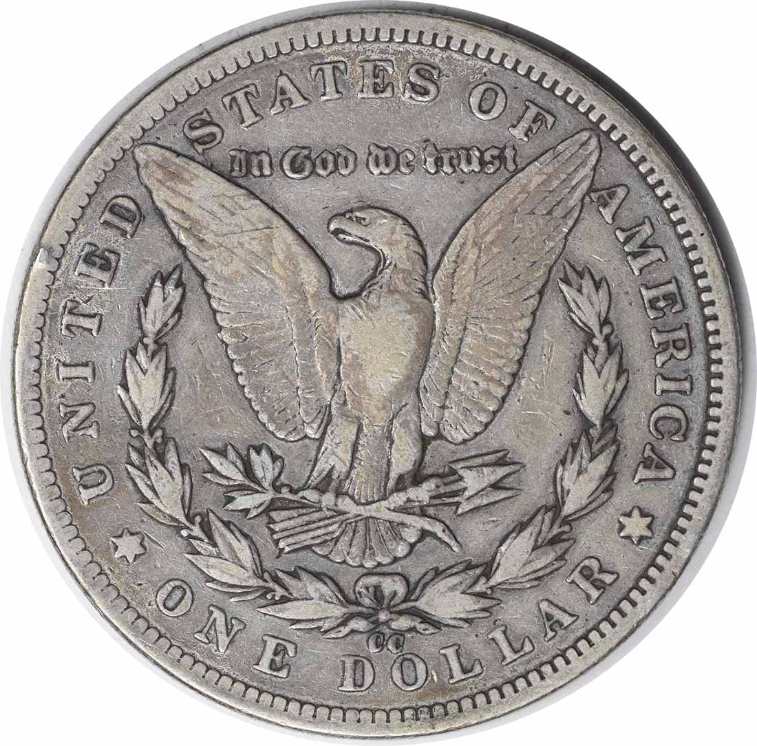 1893 CC Morgan Silver Dollar VF (Very Fine) Condition - Rare Collectible Coin for Investment & Historical Enthusiasts | Perfect for Coin Collections, Gifts & Display Cases
