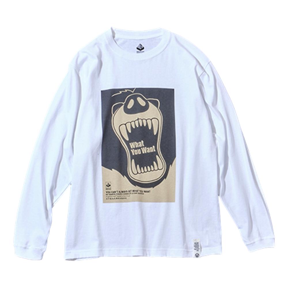 MOUNTAIN RESEARCH Long Sleeve T-Shirt - White | Premium Cotton Streetwear for Men & Women | Perfect for Urban Fashion & Casual Outfits