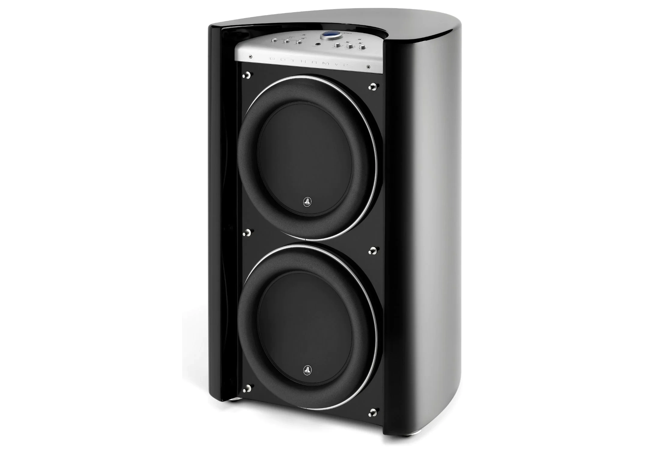 JL Audio Gotham G213V2 GLOSS Dual 13.5 Inch Powered Subwoofer - High Performance Car Audio System for Deep Bass (Home Theater & Car Audio Upgrade)