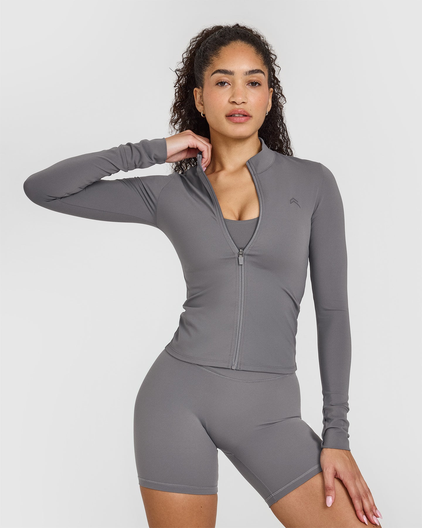 Unified Jacket - Lightweight Ash Grey Windbreaker for Men & Women | Outdoor Hiking, Running, Travel & Casual Wear