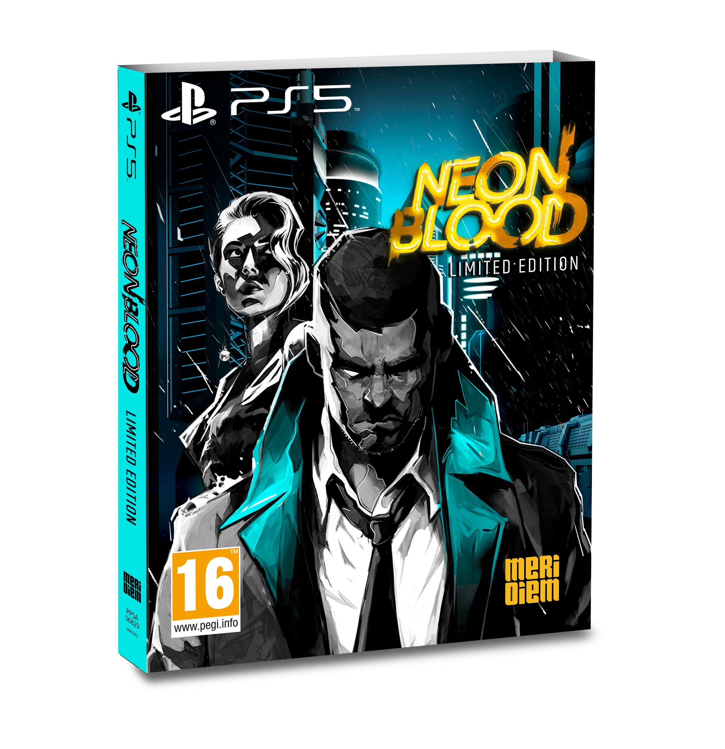 NEON BLOOD - Limited Edition PS5 Game | Exclusive Collector's Edition | Action-Adventure Video Game for PlayStation 5 | Perfect for Gaming Enthusiasts & Collectors