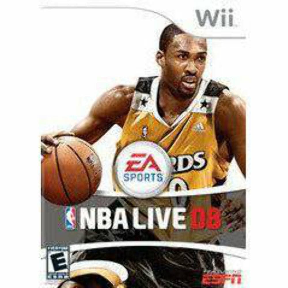 NBA Live 08 Video Game for Nintendo Wii - Authentic Basketball Simulation Sports Game for Family Fun & Competitive Play