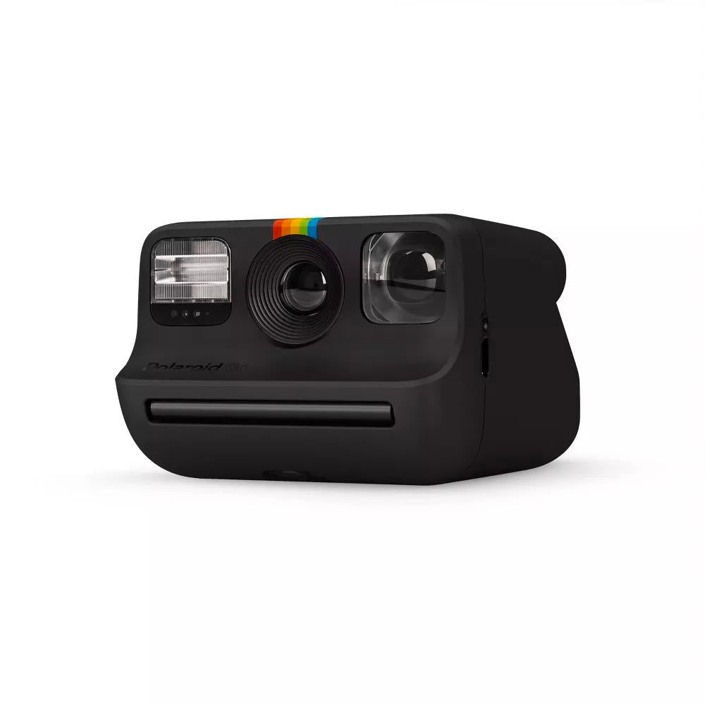 Polaroid GO Instant Film Camera - Black 9070 | Vintage Style Instant Camera for Travel, Parties & DIY Photo Albums | Perfect Gift for Photographers & Beginners