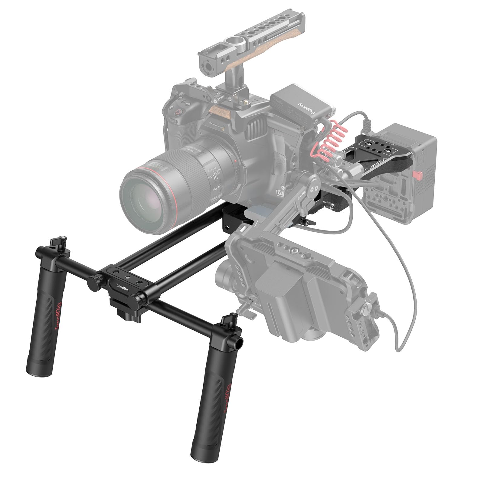 SMALLRIG Universal DSLR Camera Shoulder Mount Kit - Compatible with Mirrorless & Small Cameras, Shoulder Rig Stabilizer for Smooth Video Recording - Perfect for Vlogging, Filmmaking & Live Streaming (Model 2896)