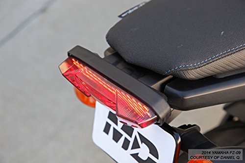 Smoke Lens Sequential LED Tail Lights for 2014-2016 Yamaha FZ-09, 2015-2017 FJ-09 & 2019-2020 Tracer 900 - High Visibility Motorcycle Safety Lights for Night Riding and Urban Commuting