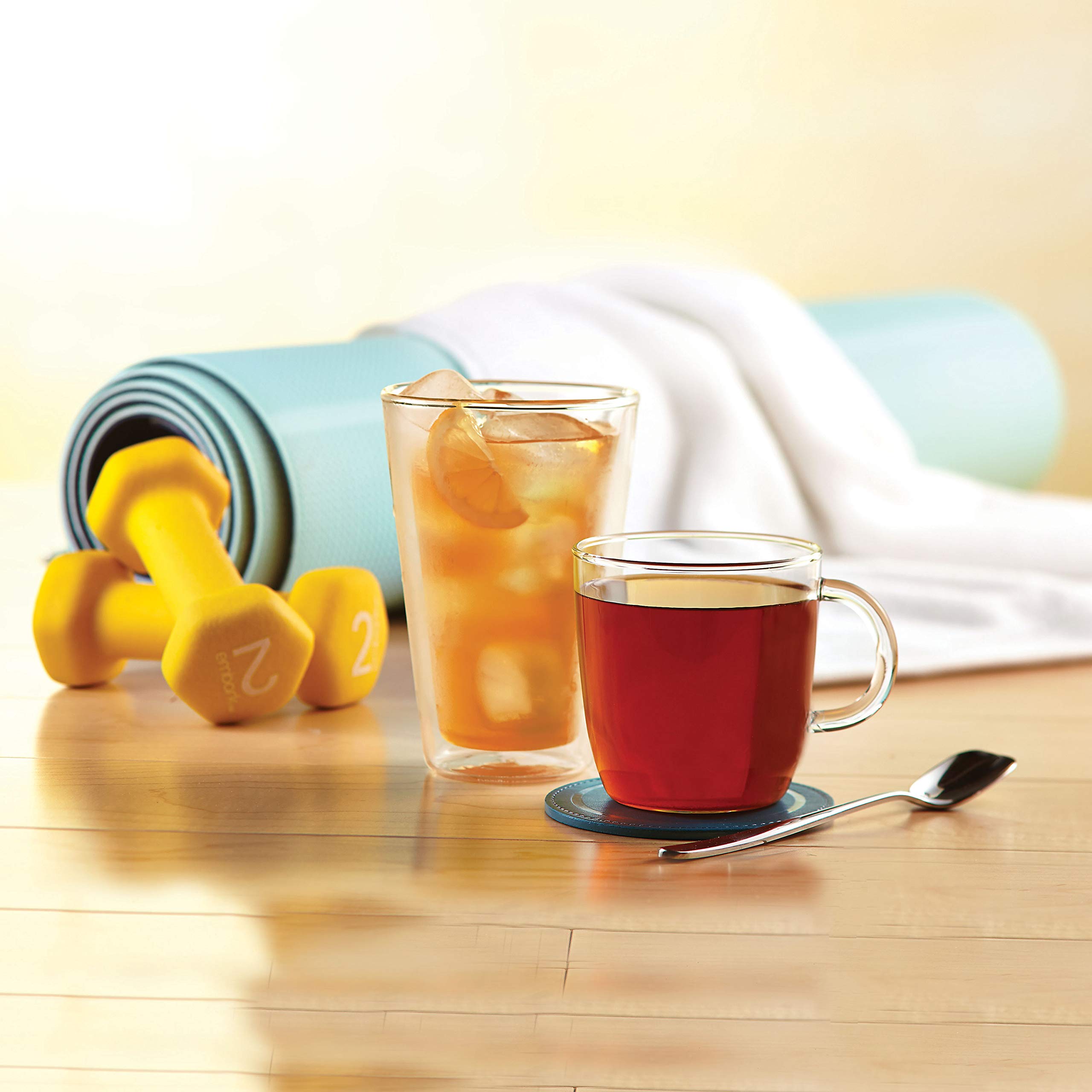 The Republic of Tea Be Well Teas - Get Clean PM Herbal Tea for Detox & Relaxation, 250 Tea Bags Refill Pack | Perfect for Nighttime Cleansing & Stress Relief Before Bed