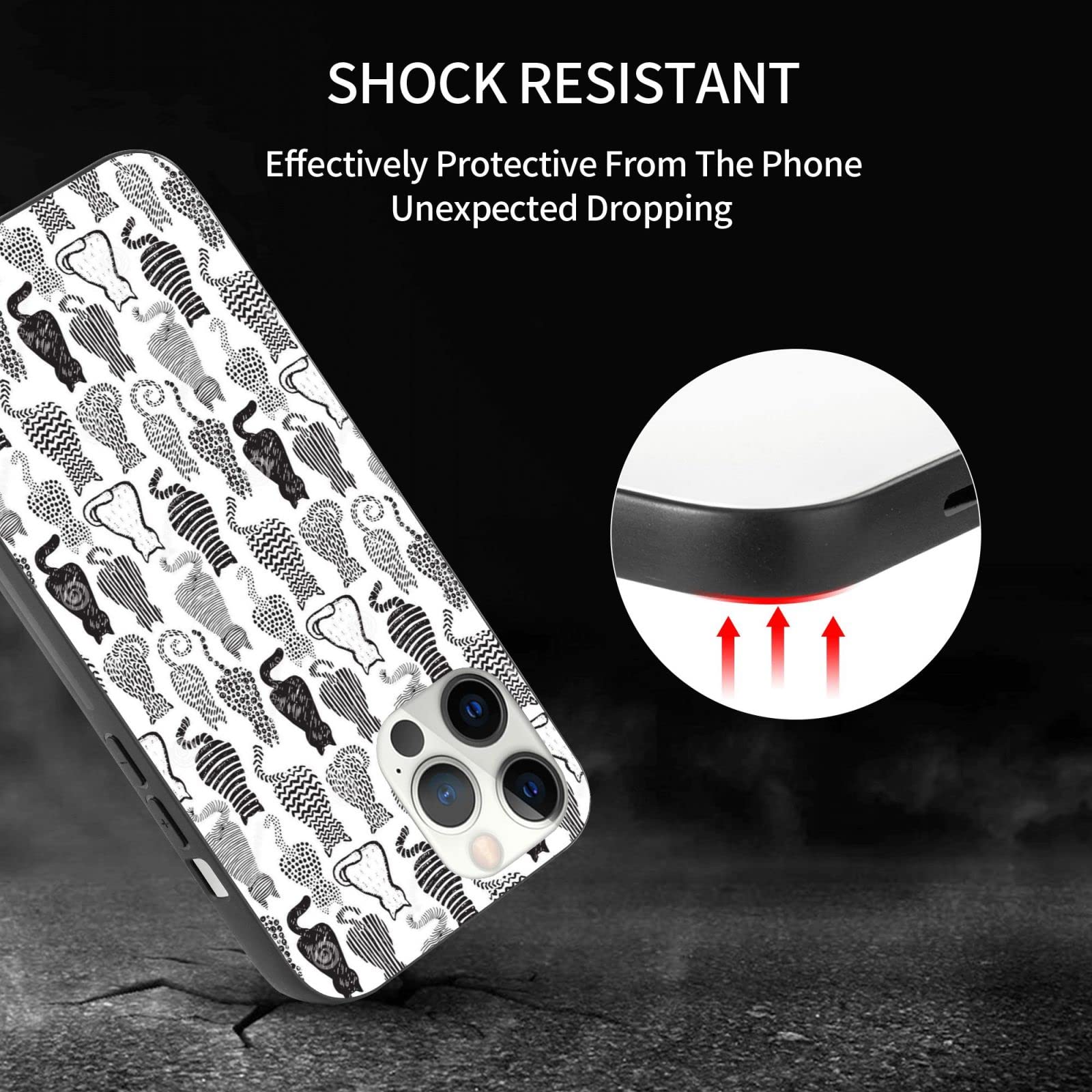 Cute Cat Phone Case Compatible with iPhone 11 - Soft TPU Slim Shockproof Protective Case for Women & Girls | Perfect Gift for Birthday, Christmas & Daily Use