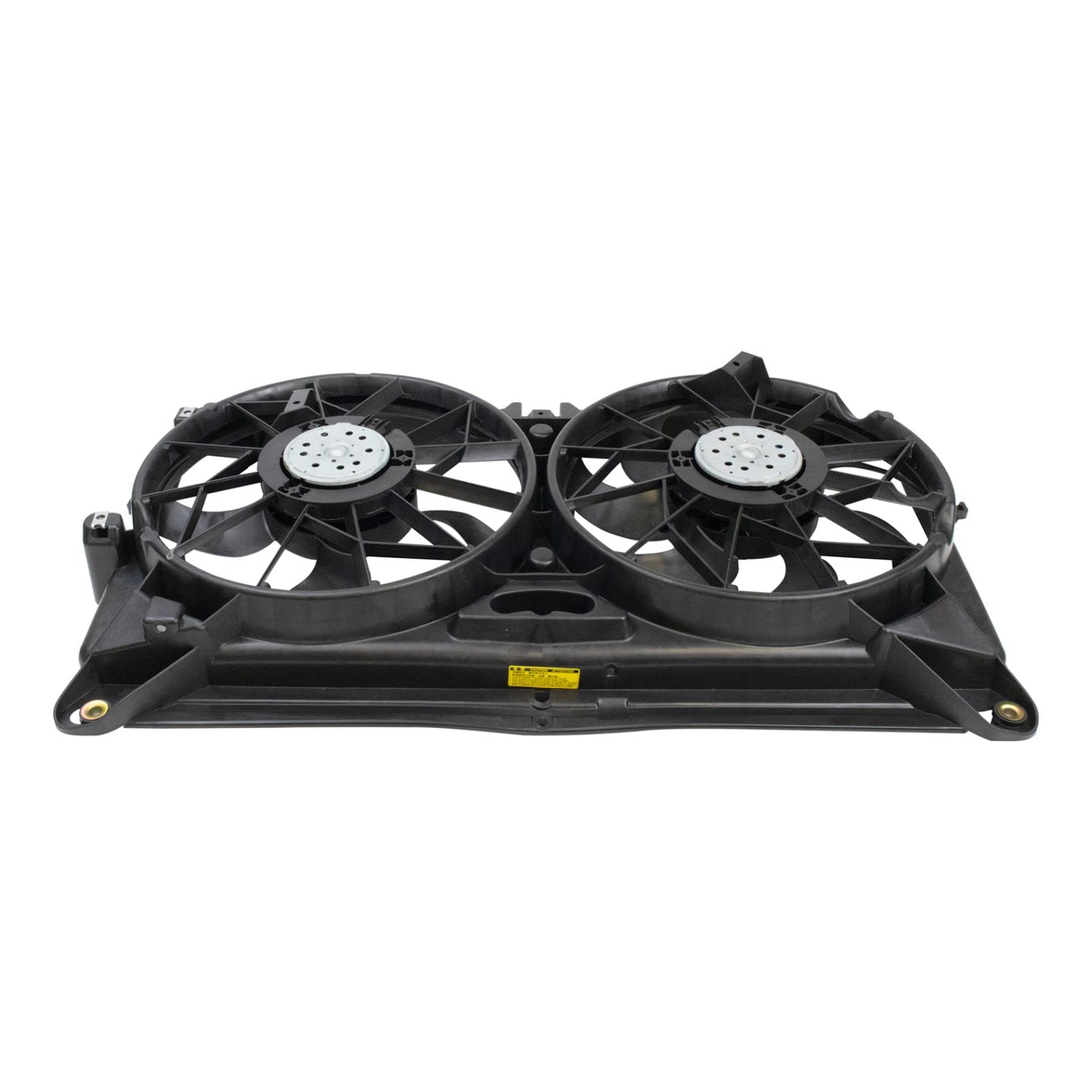 2007-2008 Chevrolet Avalanche Tahoe & GMC Sierra 1500 Radiator Dual Cooling Fan Assembly Replacement - GM3115211 - Perfect for Engine Overheating Prevention & Off-Road Vehicle Cooling