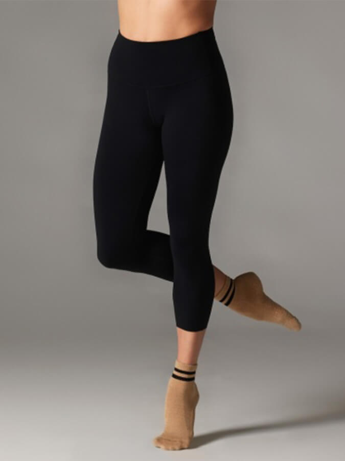 Tavi High Waisted Women's Crop Tight Leggings - Yoga Pants for Workout, Running & Gym - Stretchy Comfortable Athletic Tights for Women