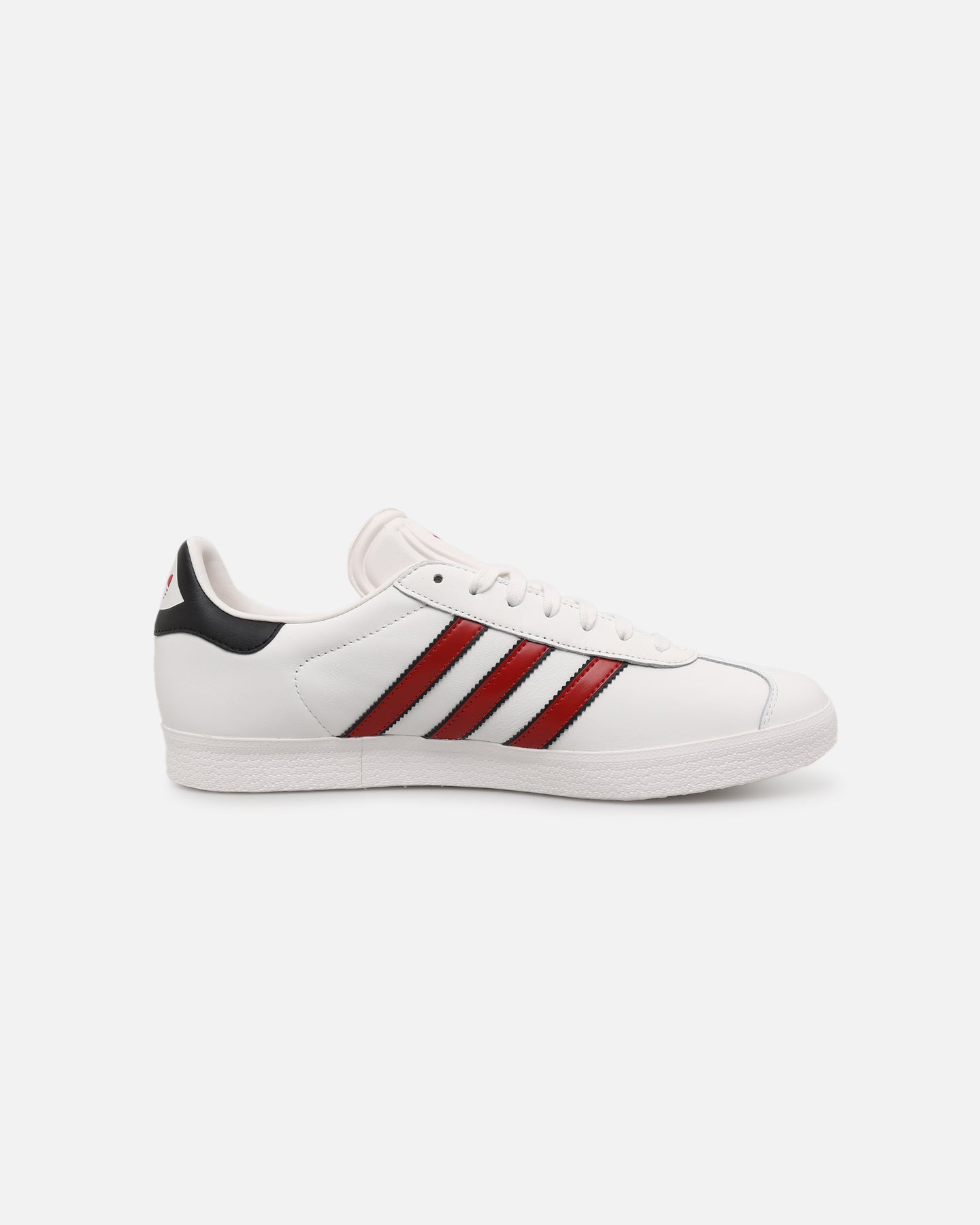 Adidas Gazelle Sneakers - White & Scarlet Colorway | Classic Comfort for Running, Walking & Casual Wear