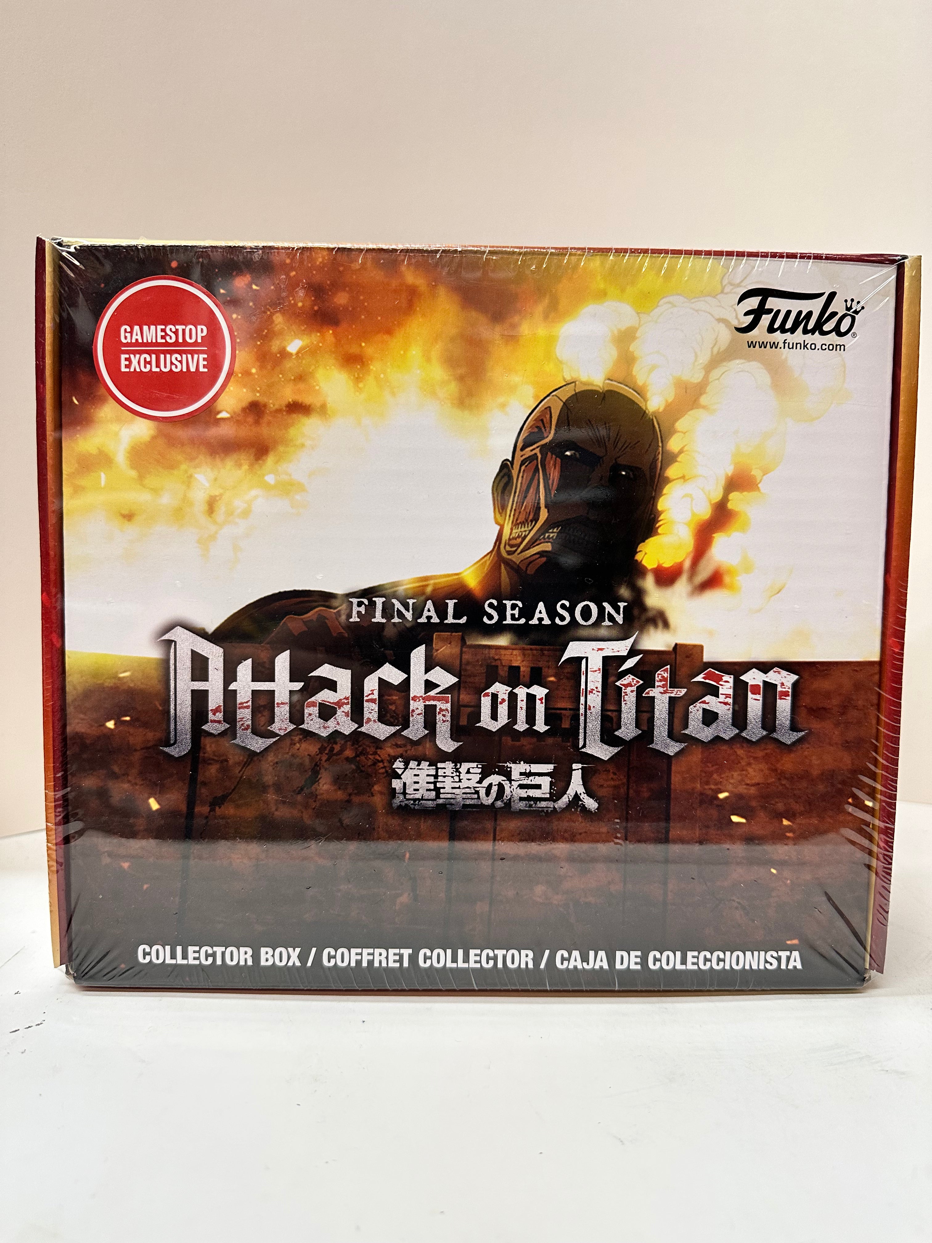 Attack on Titan Final Season Collector's Edition - Exclusive GameStop Limited Set - Perfect for Anime Fans & Collectors (Home Display, Gift Idea, Convention Showcase)
