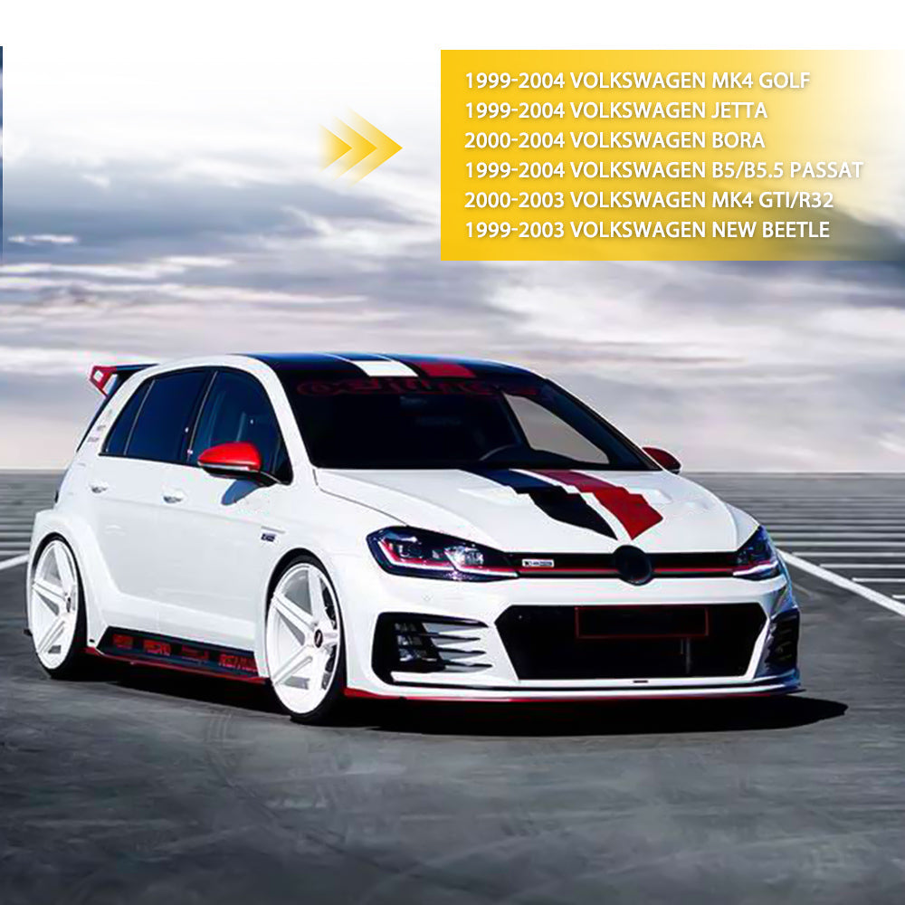 Sequential Amber LED Side Marker Signal Light Compatible with VW MK4 Golf Jetta GTI R32 Passat Beetle - Durable & Bright Turn Signal for Enhanced Safety & Style - Perfect for Night Driving & Custom Car Upgrades